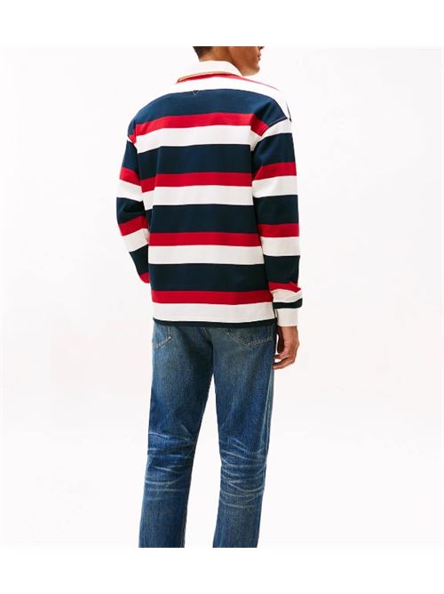 crest striped rugby Tommy Hilfiger | MW0MW426120FB.0FB